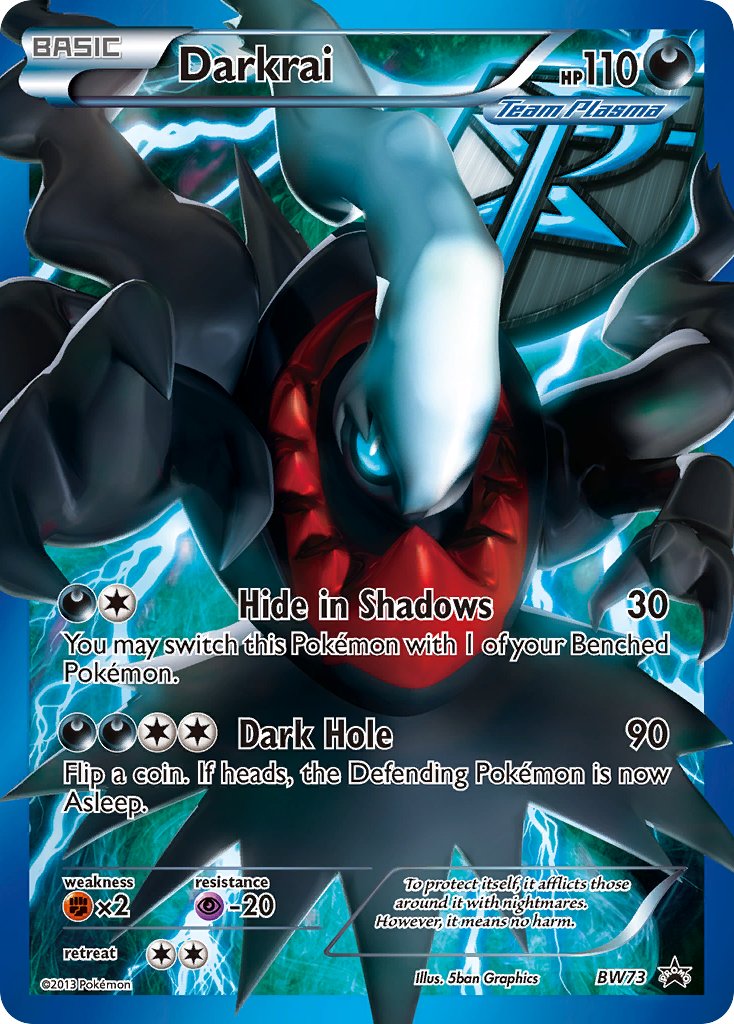 Darkrai Black & White Promos SET-BW73