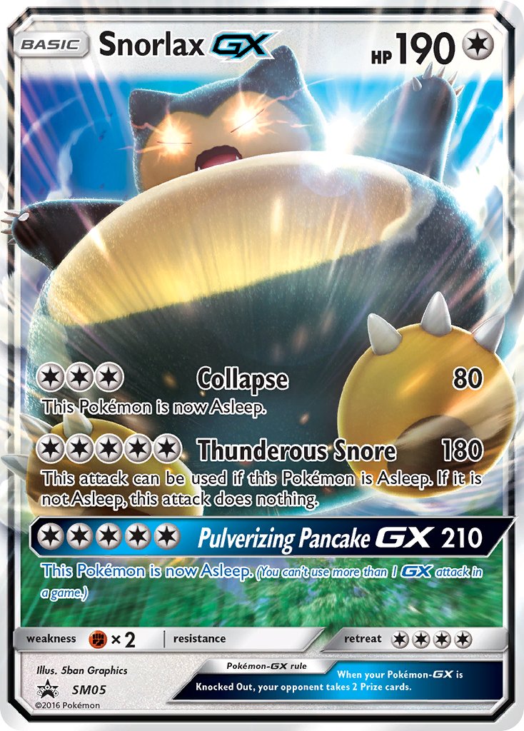 Snorlax-GX Sun & Moon Promos SET-SM05
