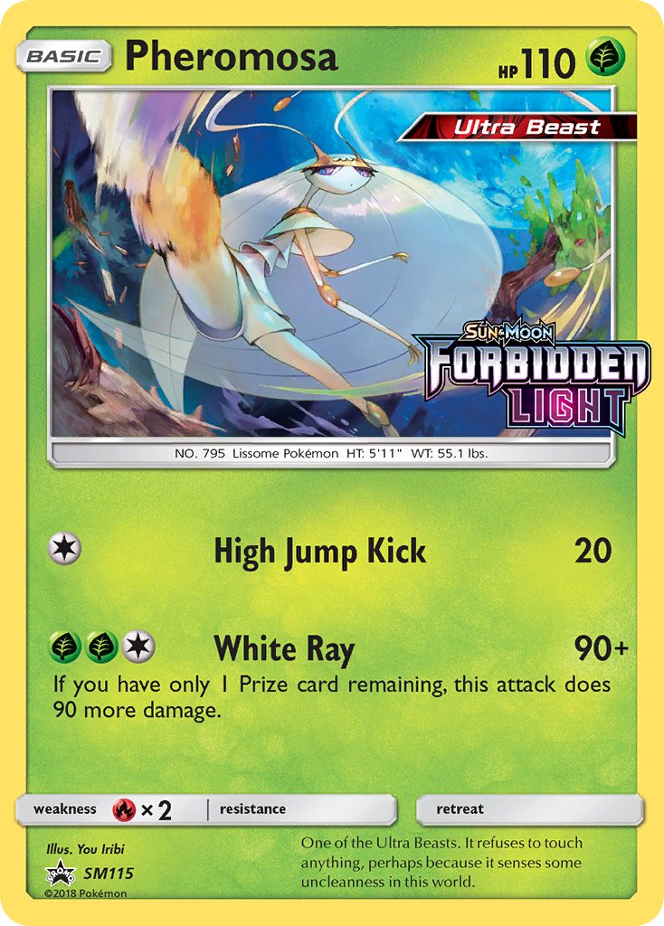 Pheromosa Sun & Moon Promos SET-SM115