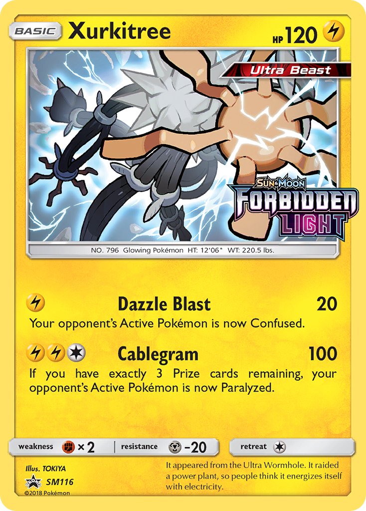 Xurkitree Sun & Moon Promos SET-SM116