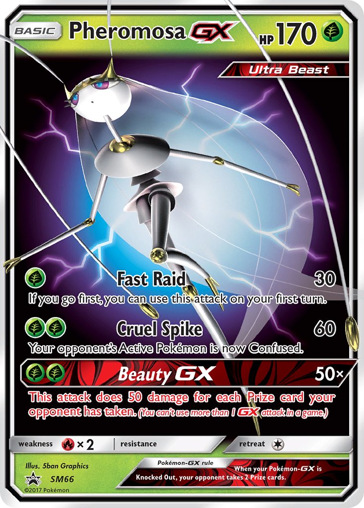 Pheromosa-GX Sun & Moon Promos SET-SM66