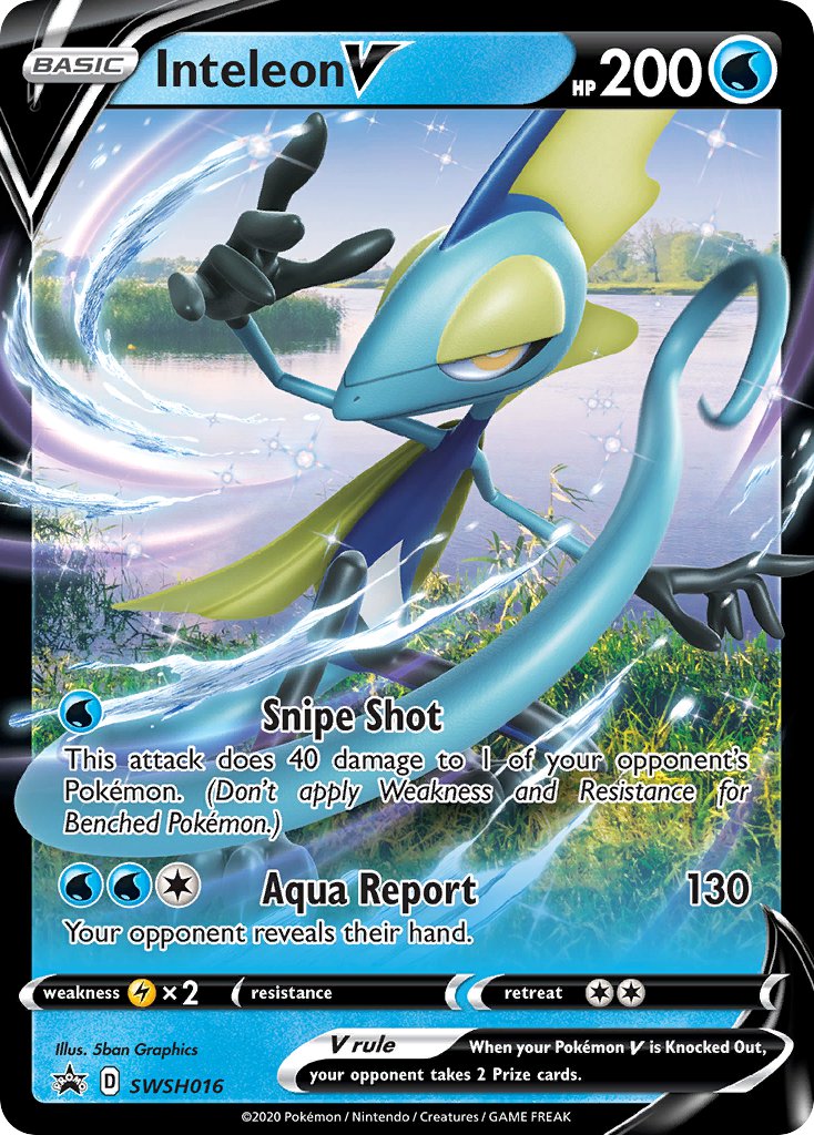 Inteleon V Sword & Shield Promos SET-SWSH016
