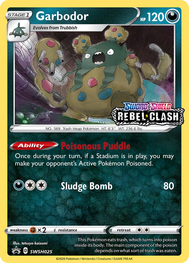 Garbodor Sword & Shield Promos SET-SWSH025
