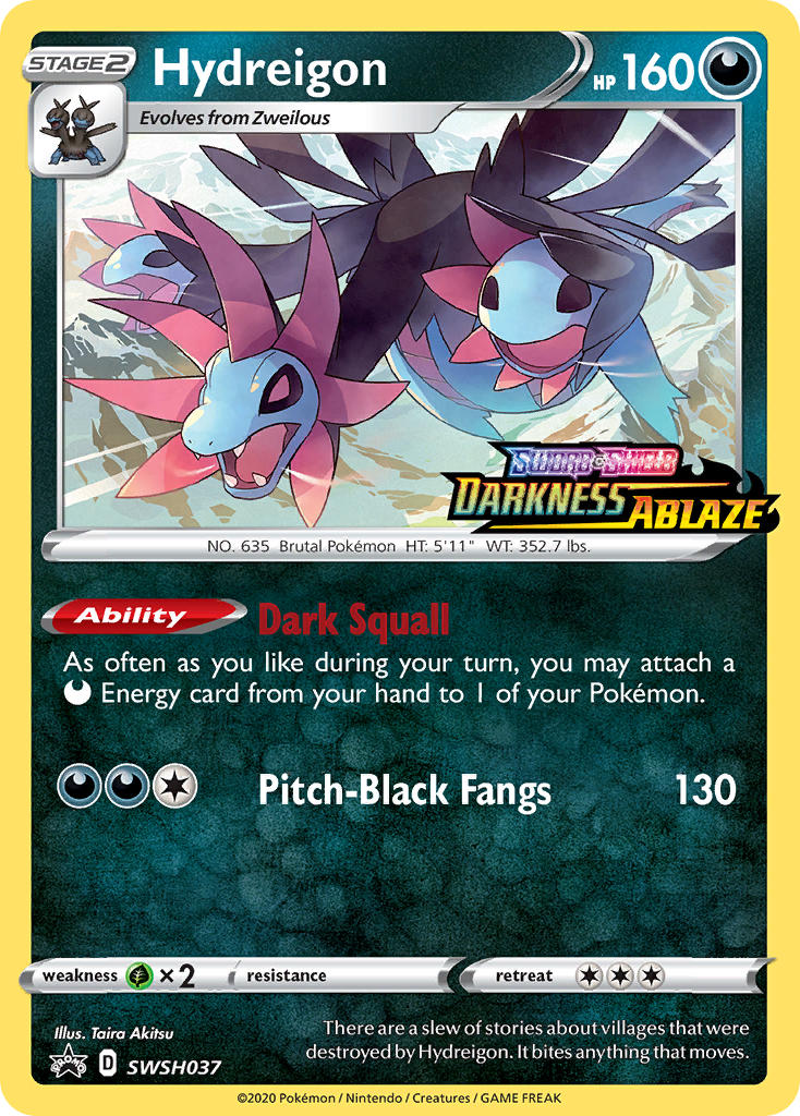 Hydreigon Sword & Shield Promos SET-SWSH037