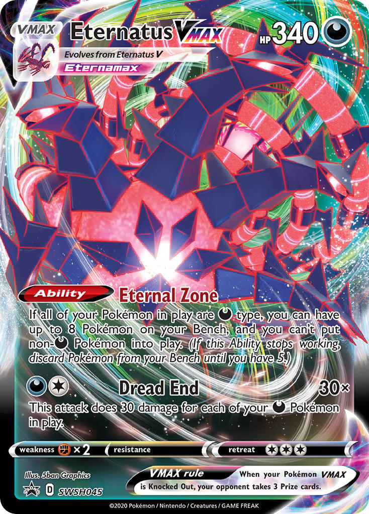 Eternatus VMAX Sword & Shield Promos SET-SWSH045