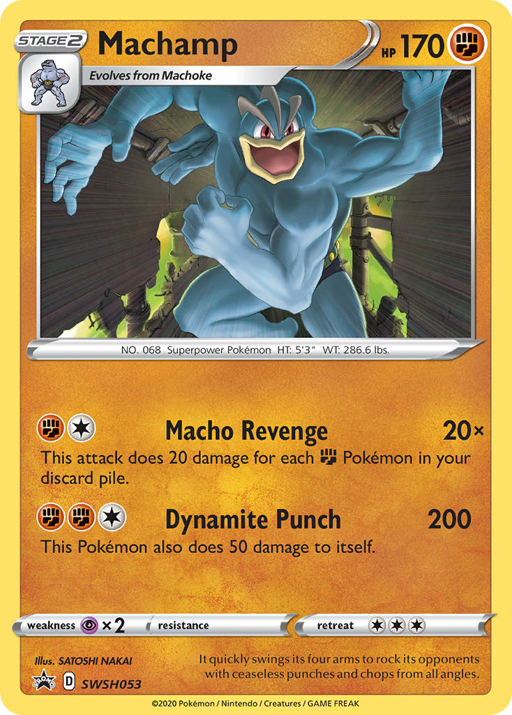 Machamp Sword & Shield Promos SET-SWSH053