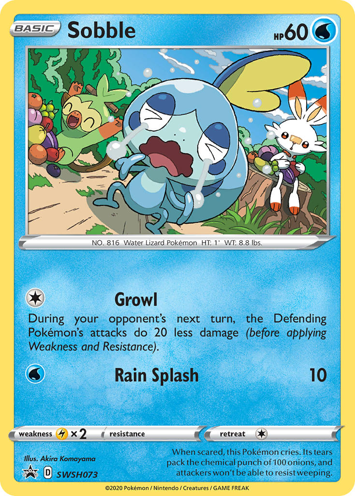 Sobble Sword & Shield Promos SET-SWSH073
