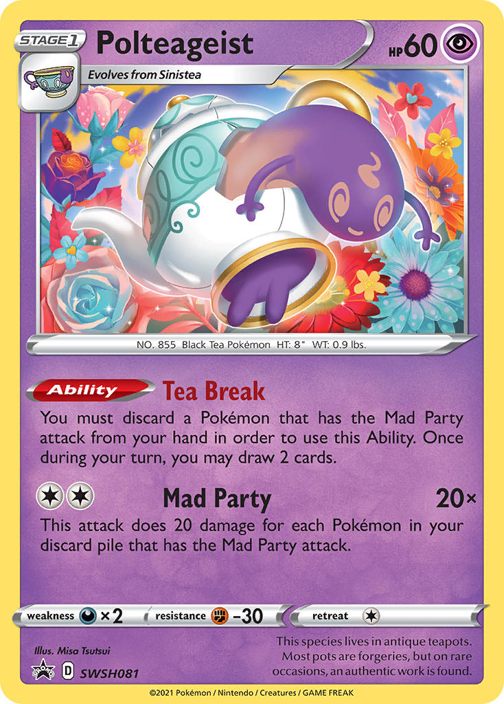 Polteageist Sword & Shield Promos SET-SWSH081