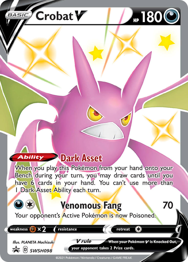 Crobat V Sword & Shield Promos SET-SWSH098