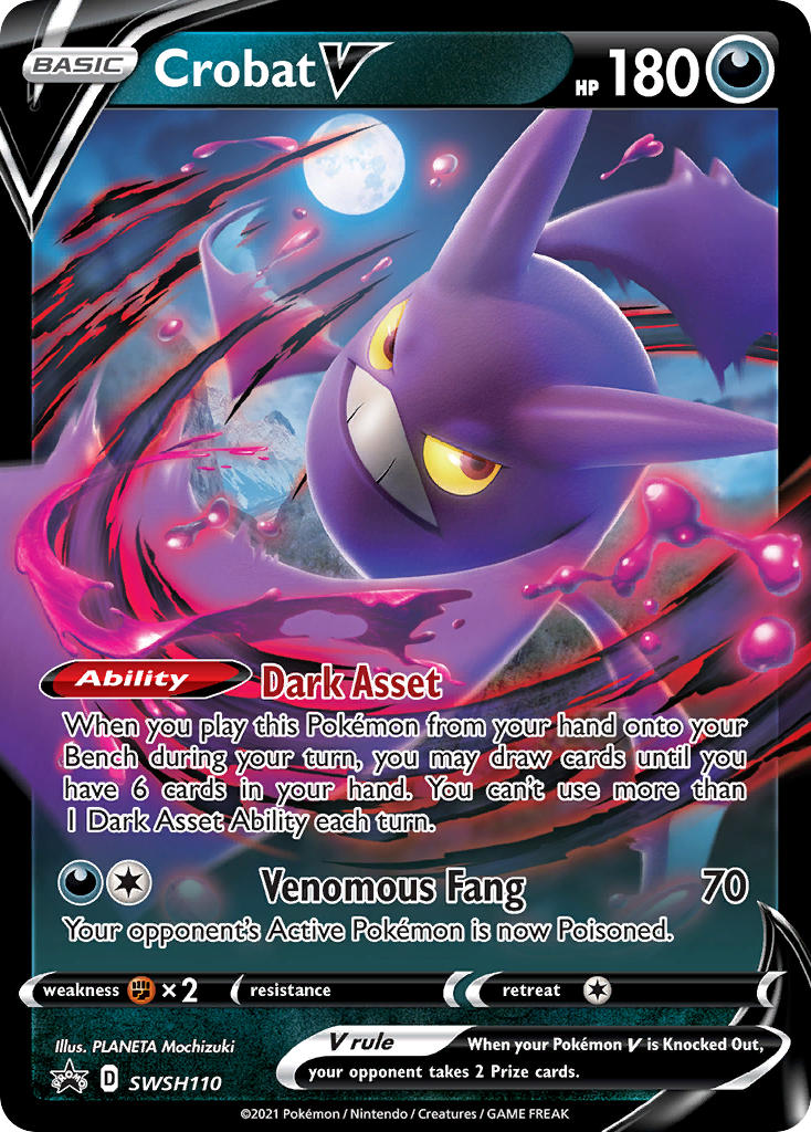 Crobat V Sword & Shield Promos SET-SWSH110