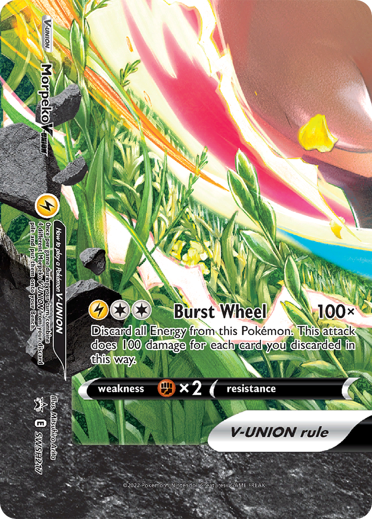 Morpeko V-UNION Sword & Shield Promos SET-SWSH217