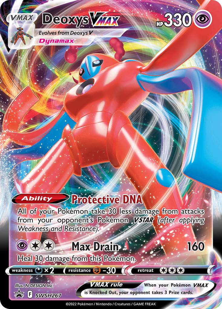 Deoxys VMAX Sword & Shield Promos SET-SWSH267