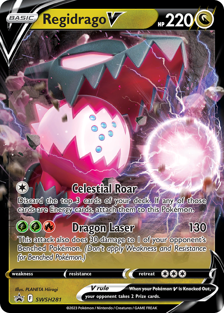 Regidrago V Sword & Shield Promos SET-SWSH281