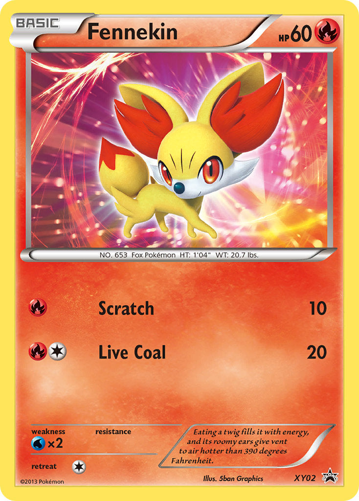 Fennekin XY Promos SET-XY02