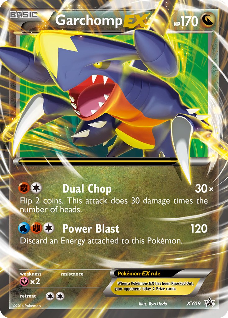 Garchomp-EX XY Promos SET-XY09