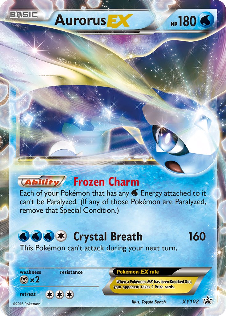 Aurorus-EX XY Promos SET-XY102