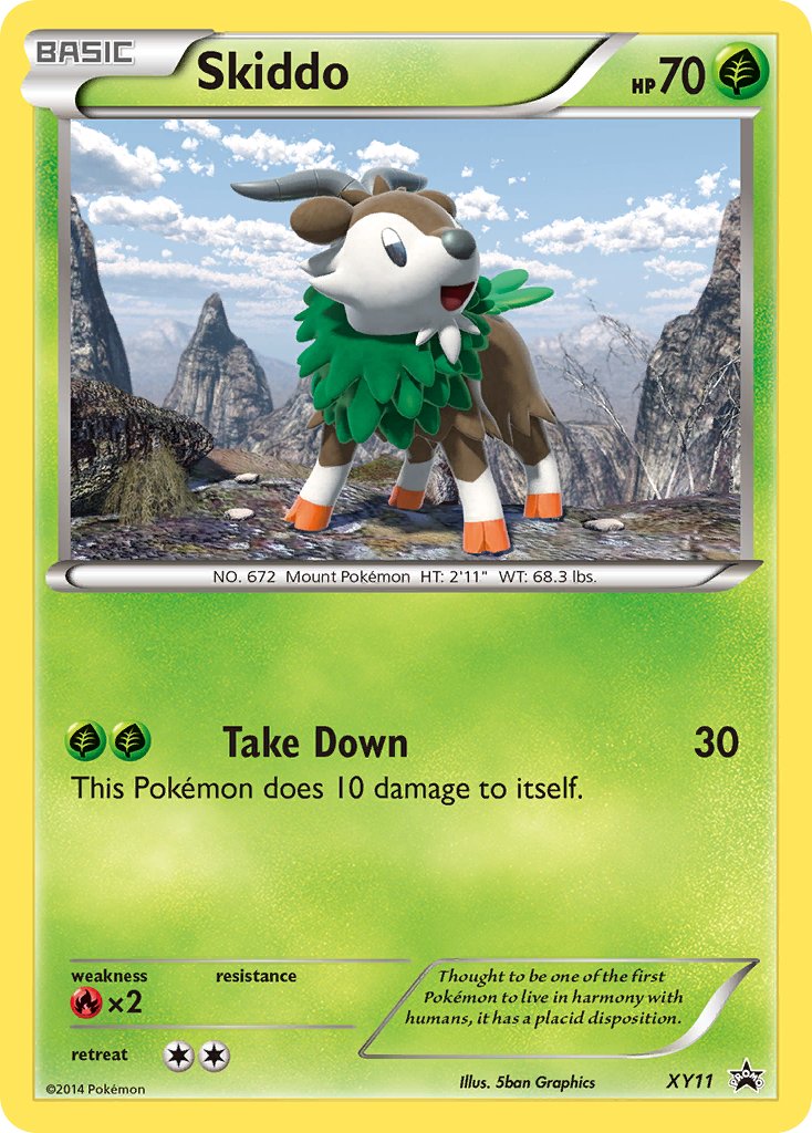 Skiddo XY Promos SET-XY11