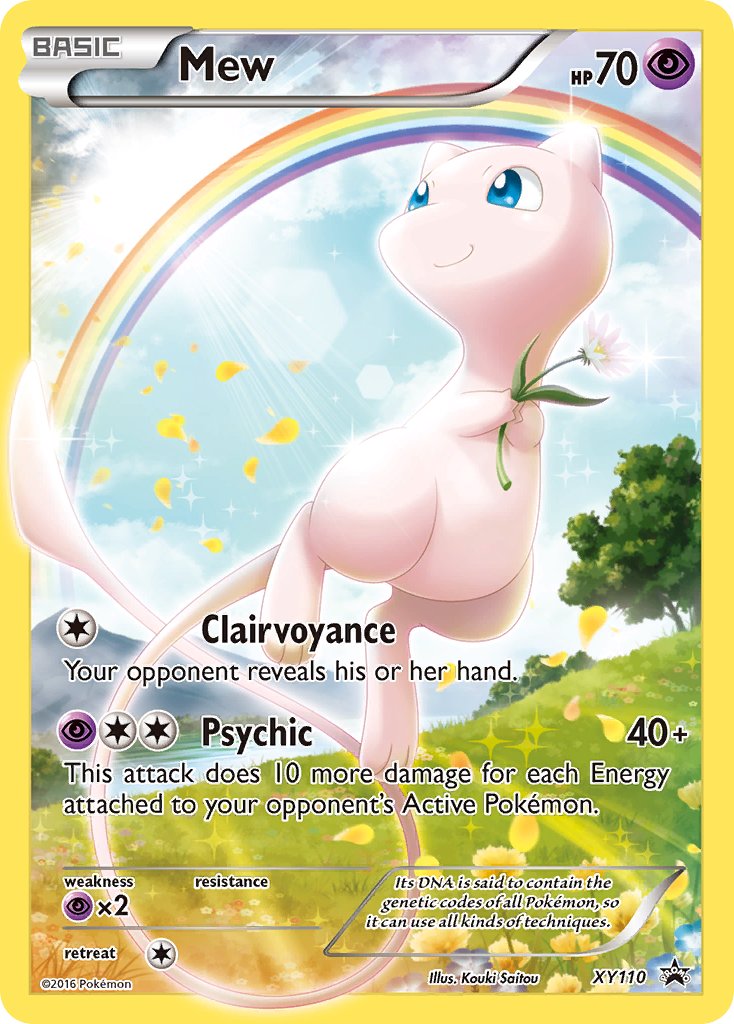Mew XY Promos SET-XY110