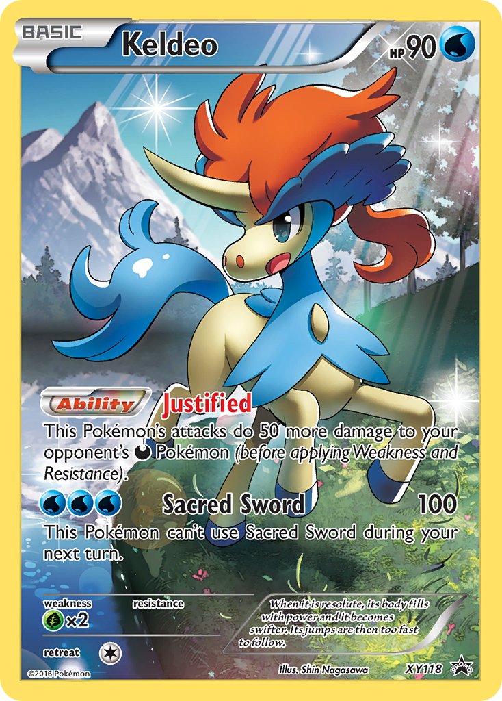 Keldeo XY Promos SET-XY118