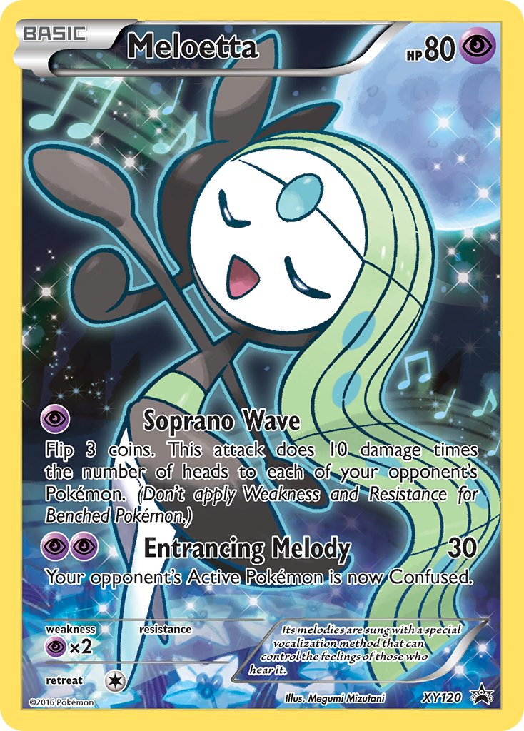 Meloetta XY Promos SET-XY120