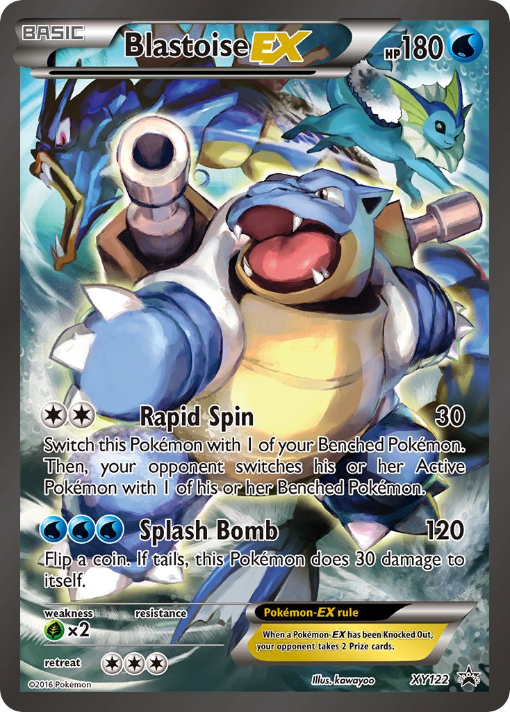 Blastoise-EX XY Promos SET-XY122
