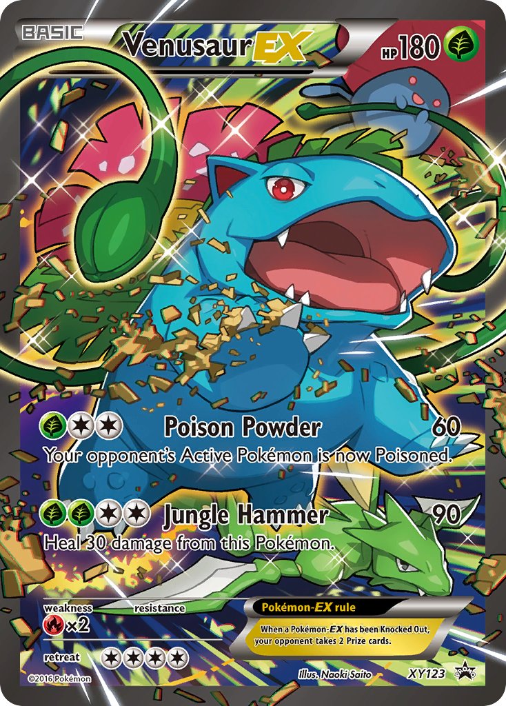 Venusaur-EX XY Promos SET-XY123