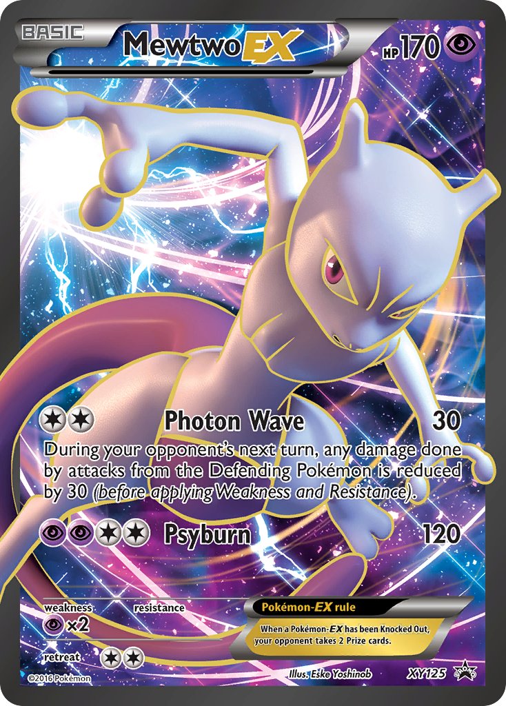Mewtwo-EX XY Promos SET-XY125