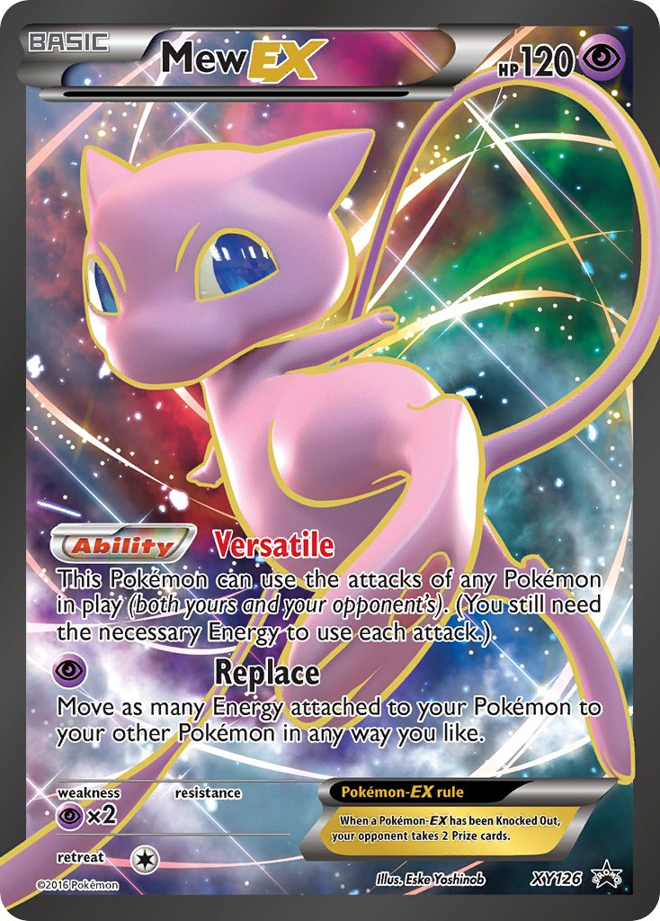 Mew-EX XY Promos SET-XY126