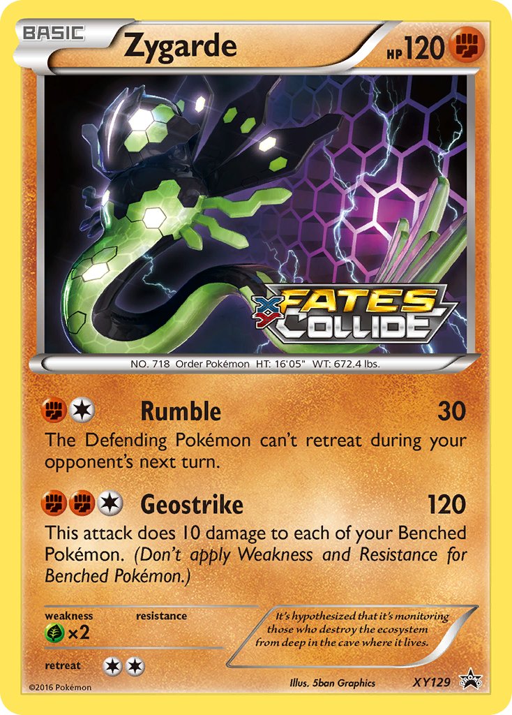 Zygarde XY Promos SET-XY129