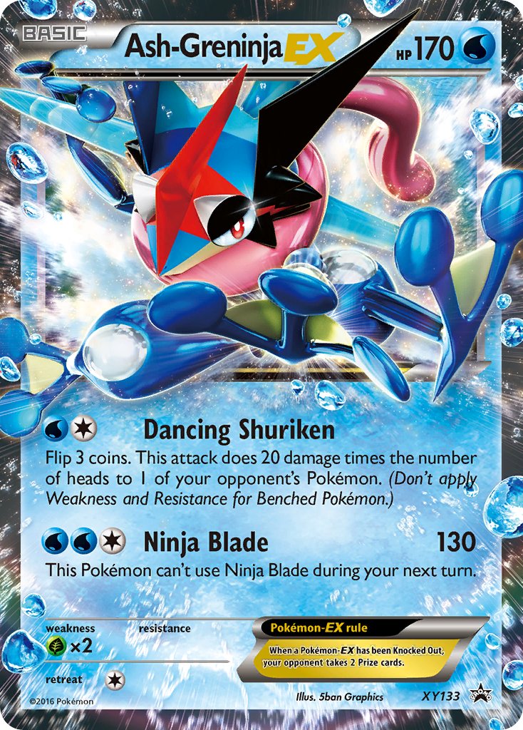 Ash-Greninja-EX XY Promos SET-XY133