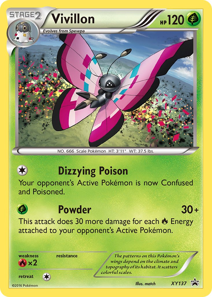 Vivillon XY Promos SET-XY137