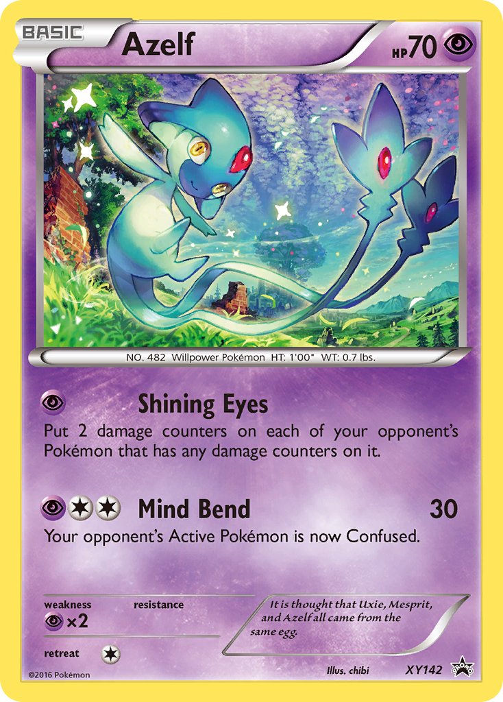 Azelf XY Promos SET-XY142
