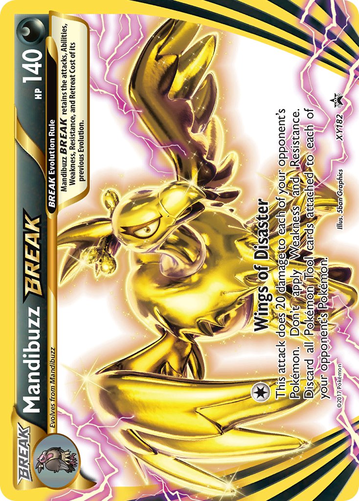 Mandibuzz BREAK XY Promos SET-XY182