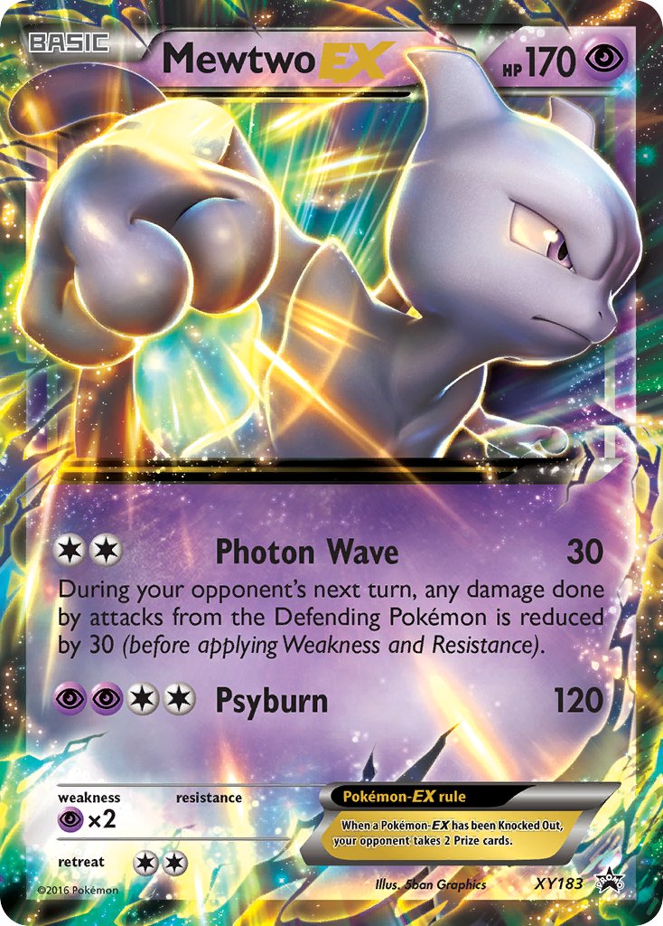 Mewtwo-EX XY Promos SET-XY183
