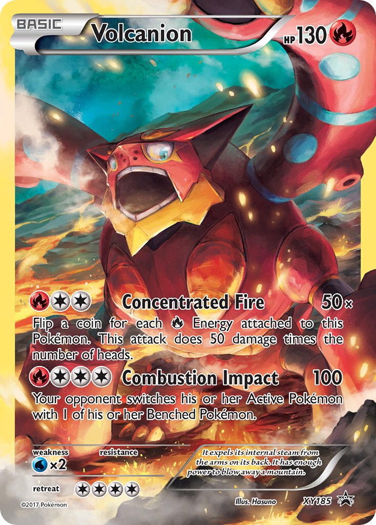 Volcanion XY Promos SET-XY185