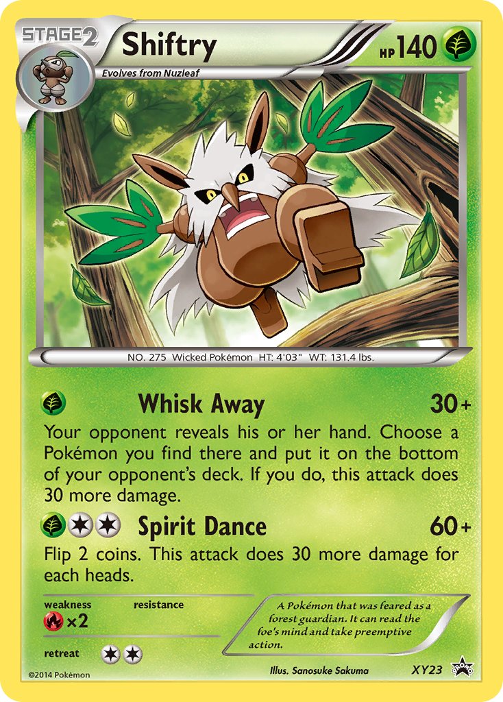 Shiftry XY Promos SET-XY23