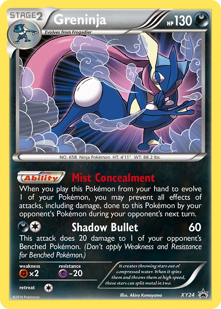 Greninja XY Promos SET-XY24