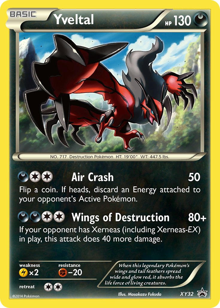Yveltal XY Promos SET-XY32