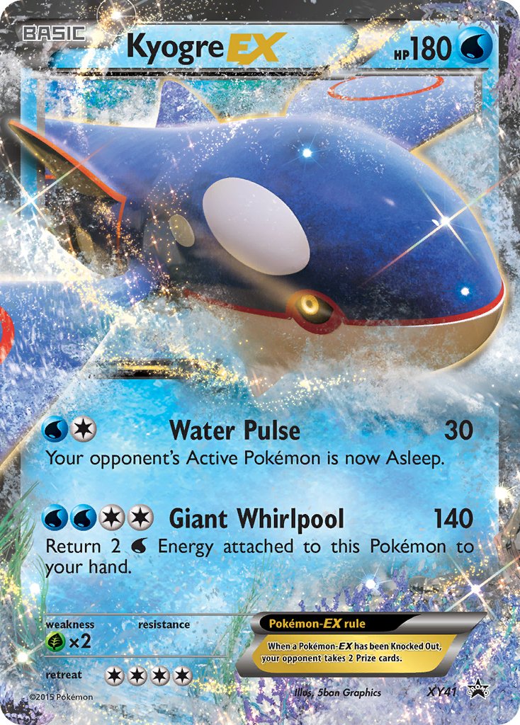 Kyogre-EX XY Promos SET-XY41