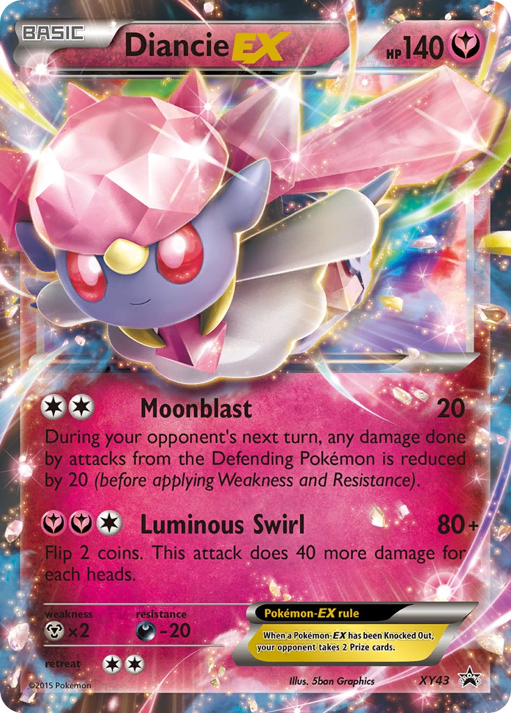 Diancie-EX XY Promos SET-XY43
