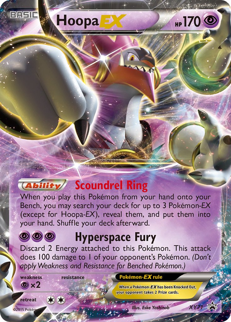 Hoopa-EX XY Promos SET-XY71