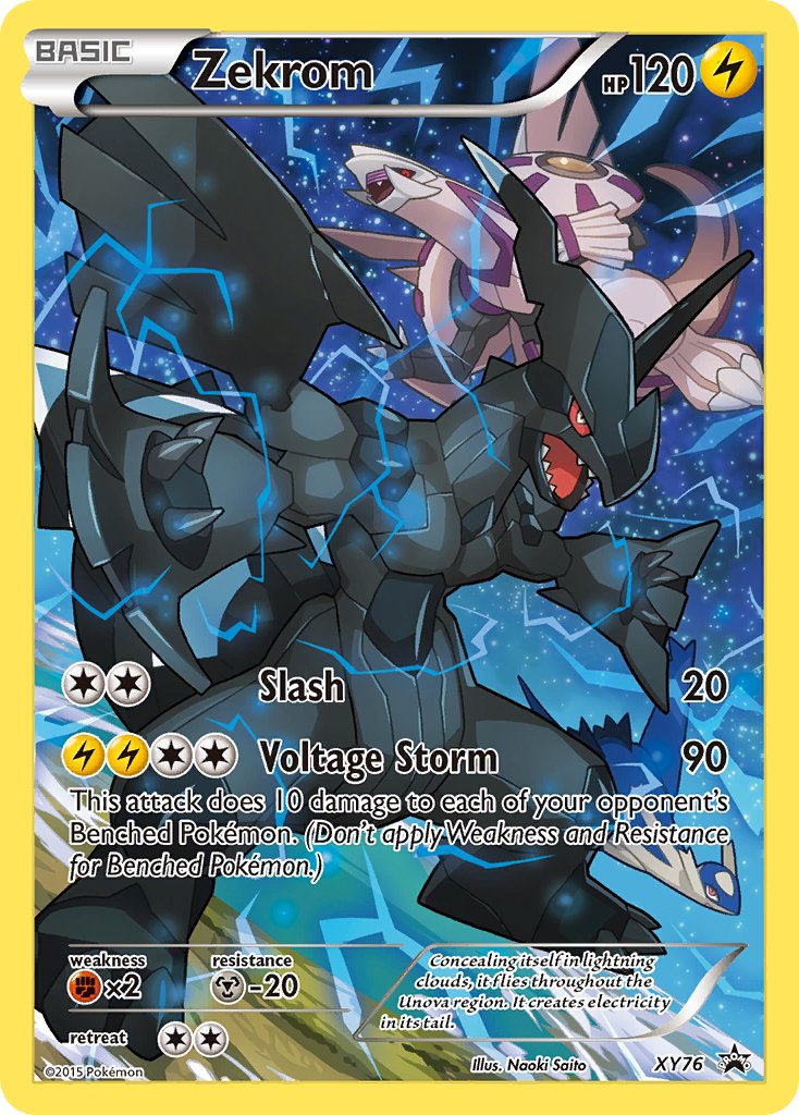 Zekrom XY Promos SET-XY76
