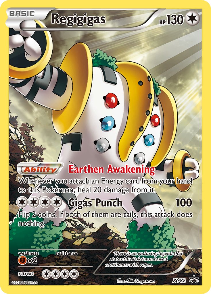 Regigigas XY Promos SET-XY82