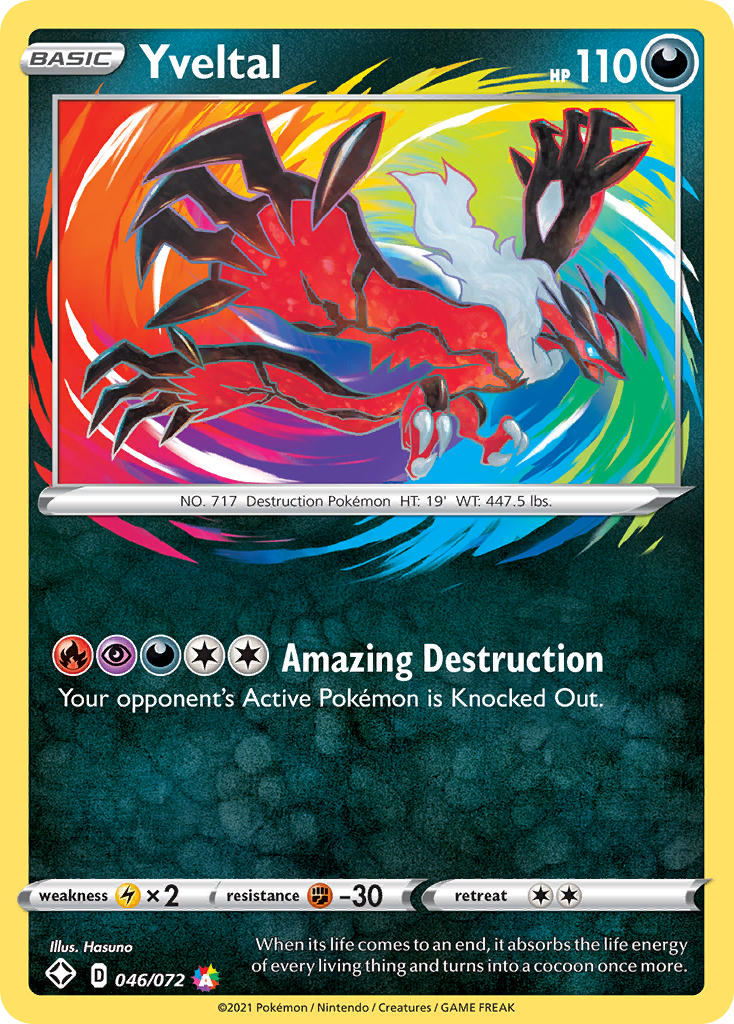 Yveltal Shining Fates SET-046