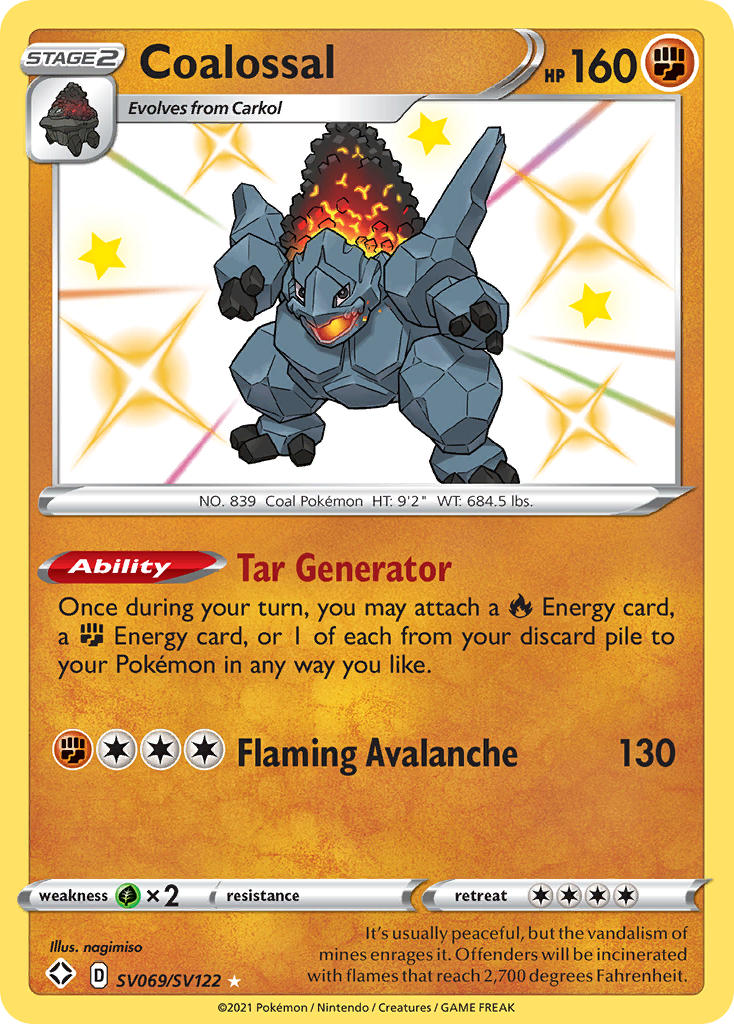 Coalossal Shining Fates SET-SV069