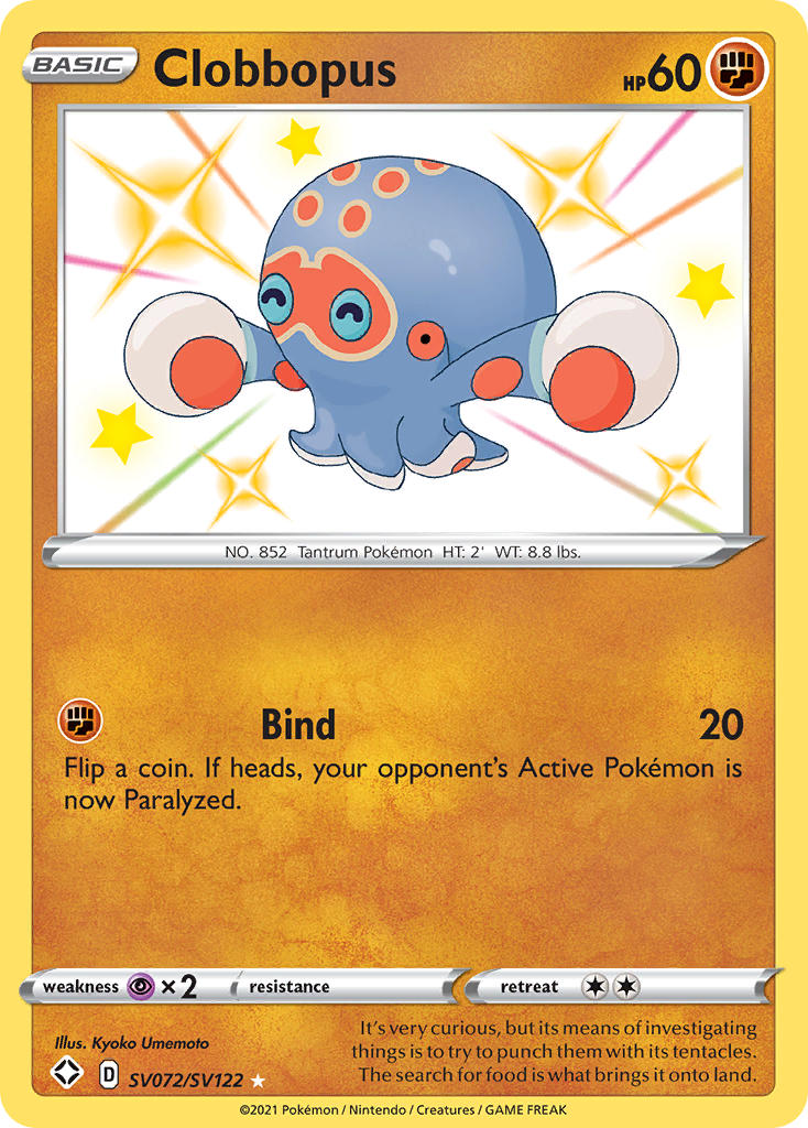 Clobbopus Shining Fates SET-SV072