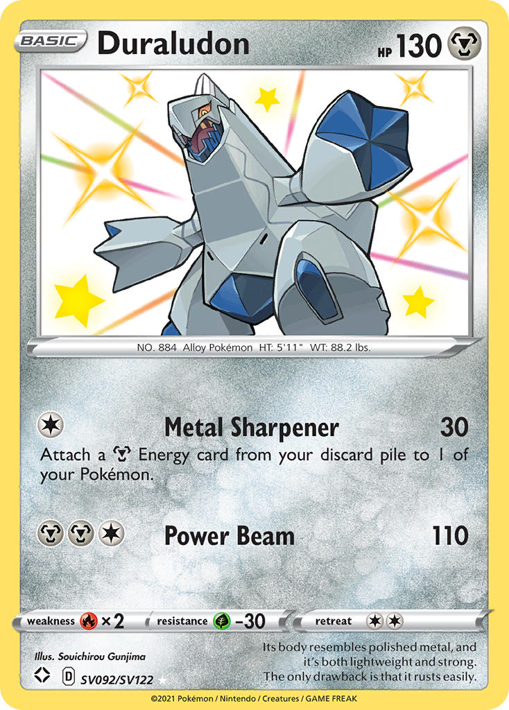 Duraludon Shining Fates SET-SV092
