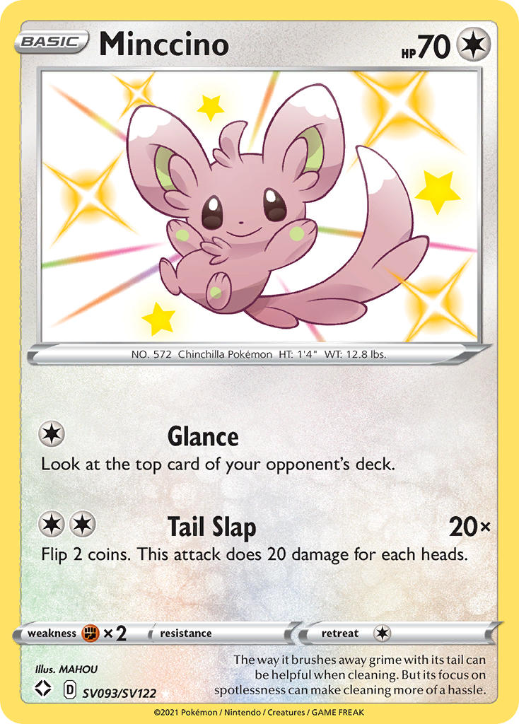 Minccino Shining Fates SET-SV093