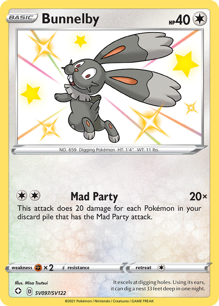 Bunnelby Shining Fates SET-SV097