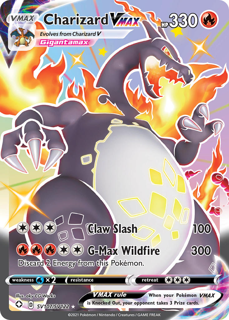 Charizard VMAX Shining Fates SET-SV107